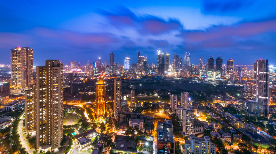 Central Mumbai's cityscape and skyline- Lalbaug-Parel, Lower Parel, Worli, Currey Road, Prabhadevi