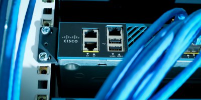 Close up Cisco 5500 Wireless Controller